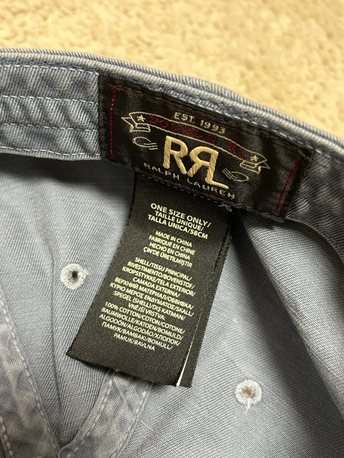 rrl 볼캡 상품이미지6