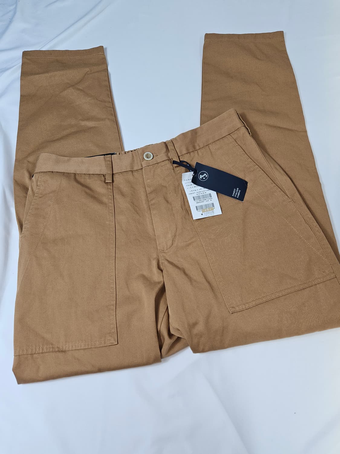 타미힐피거 테이퍼드 카펜터 코튼 워크팬츠 슬랙스 바지 34 (새상품) 상품이미지1