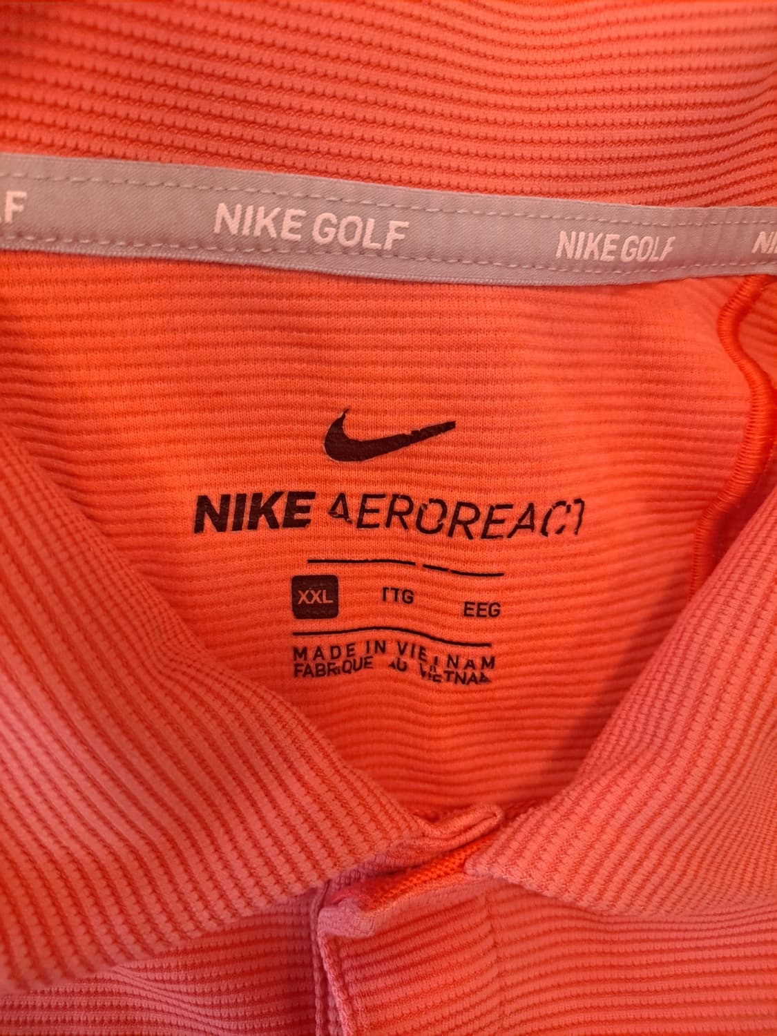 나이키 에어로 리액트 골프 반팔카라티 XXL 상품이미지4