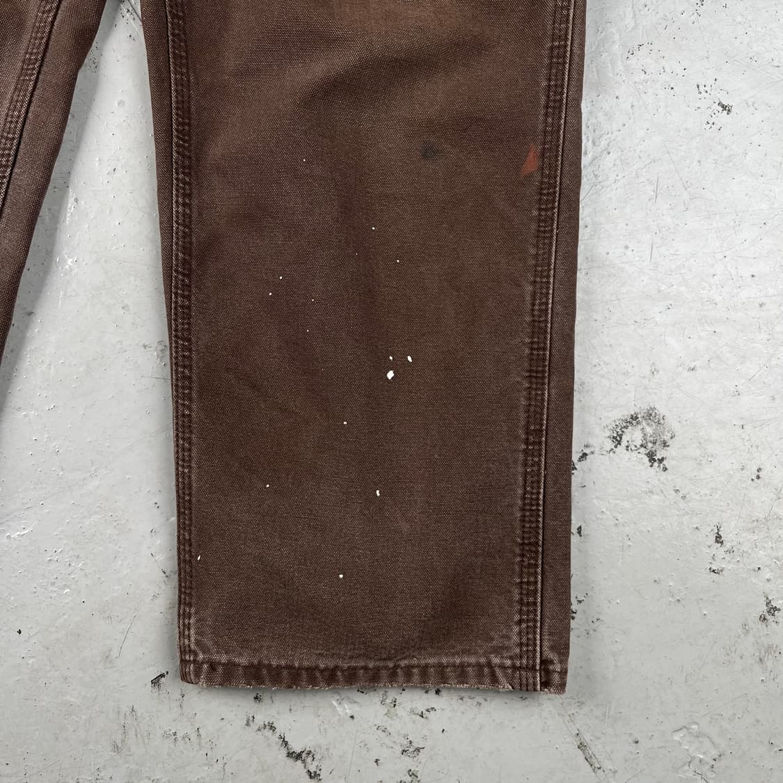 칼하트 다크브라운 싱글니 카펜터 팬츠 B11DKB 상품이미지10