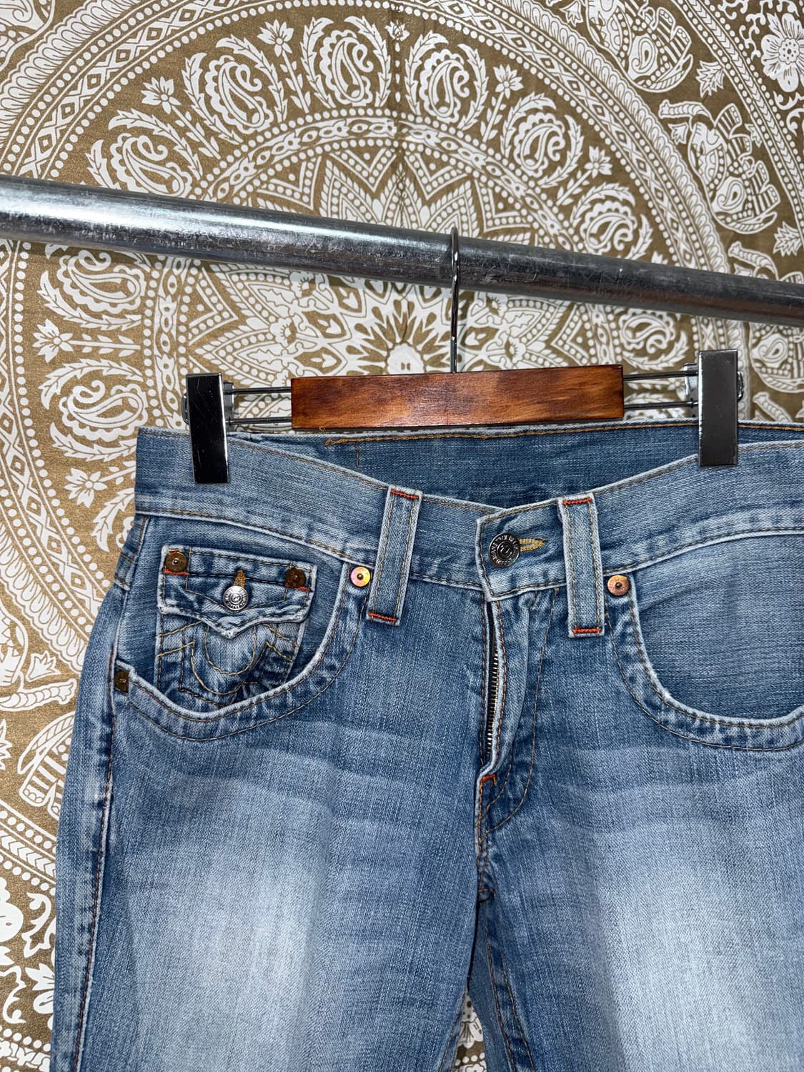 트루릴리젼 조이 연청 부츠컷 데님팬츠  상품이미지4