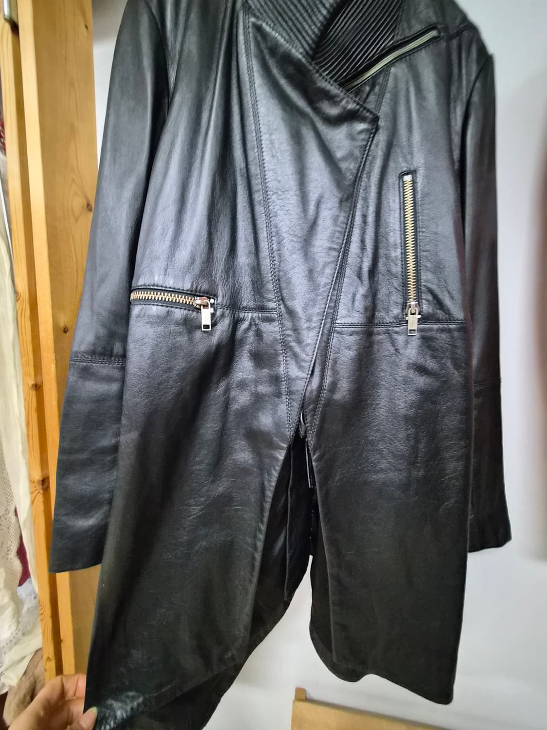 디젤 DIESEL 양가죽 코트 상품이미지4