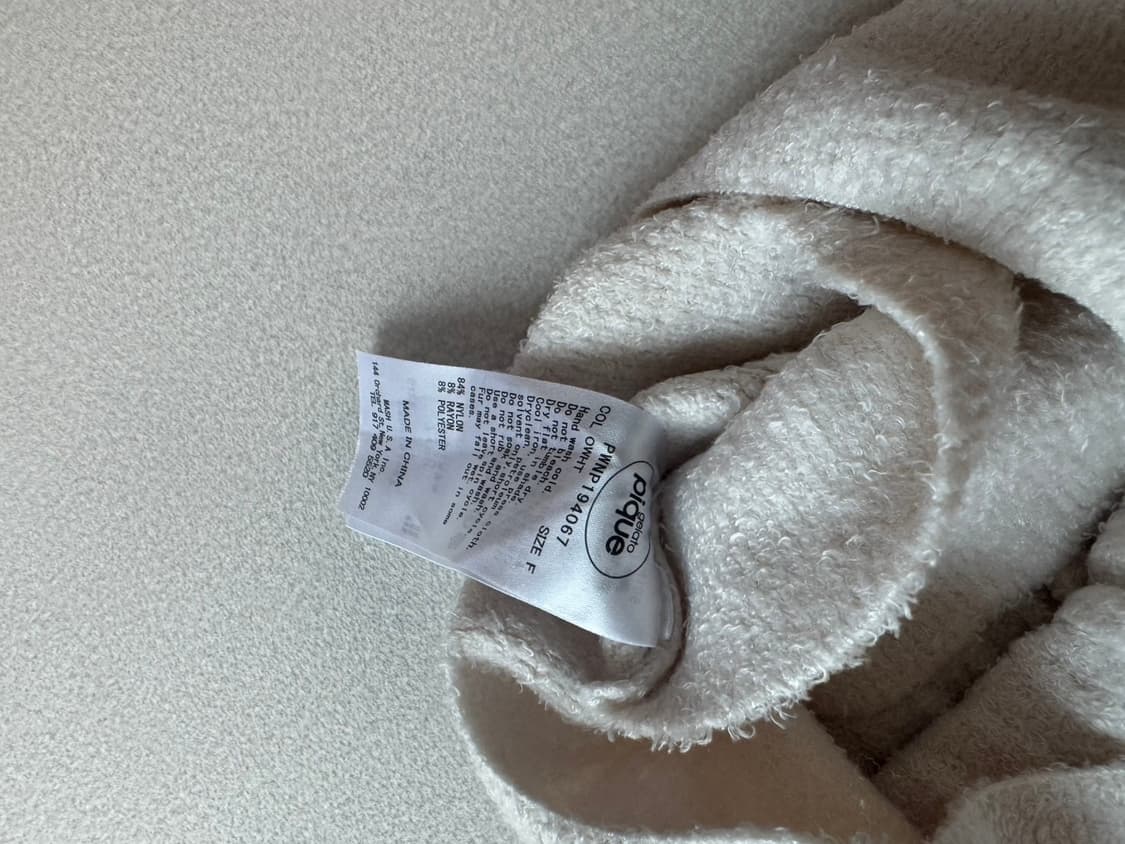 gelato pique 니트 레깅스 화이트 상품이미지3