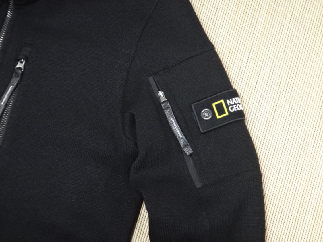 (M/95) 내셔널지오그래픽 몬타나 유니 니트 풀 집업 상품이미지5