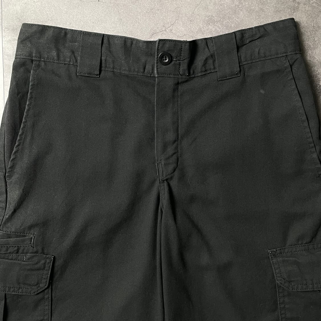 DICKIES 디키즈FLEX 블랙 레귤러핏 카고 하프팬츠 A01131 상품이미지2