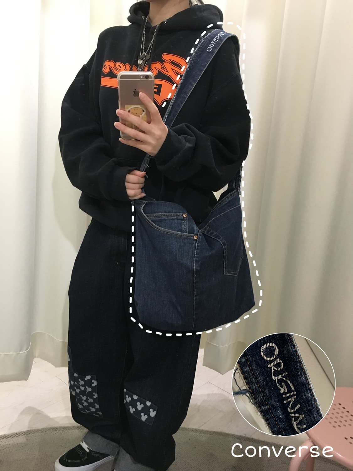 converse denim bag 상품이미지1