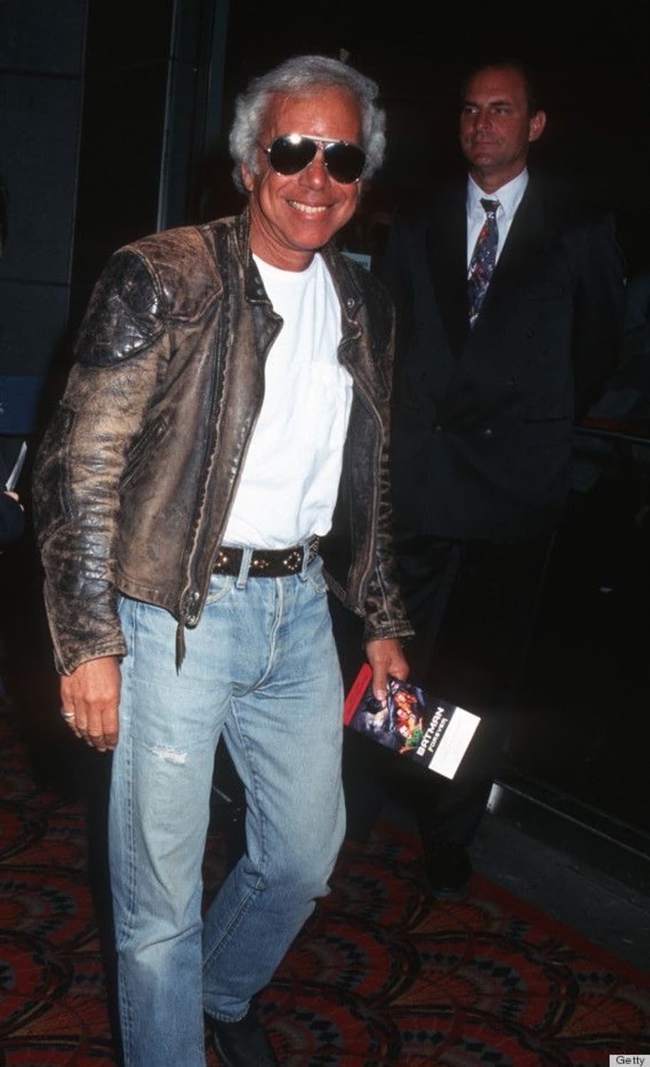 90's USA Made 크롭 레더 자켓 빈티지 라이더 자켓 상품이미지3