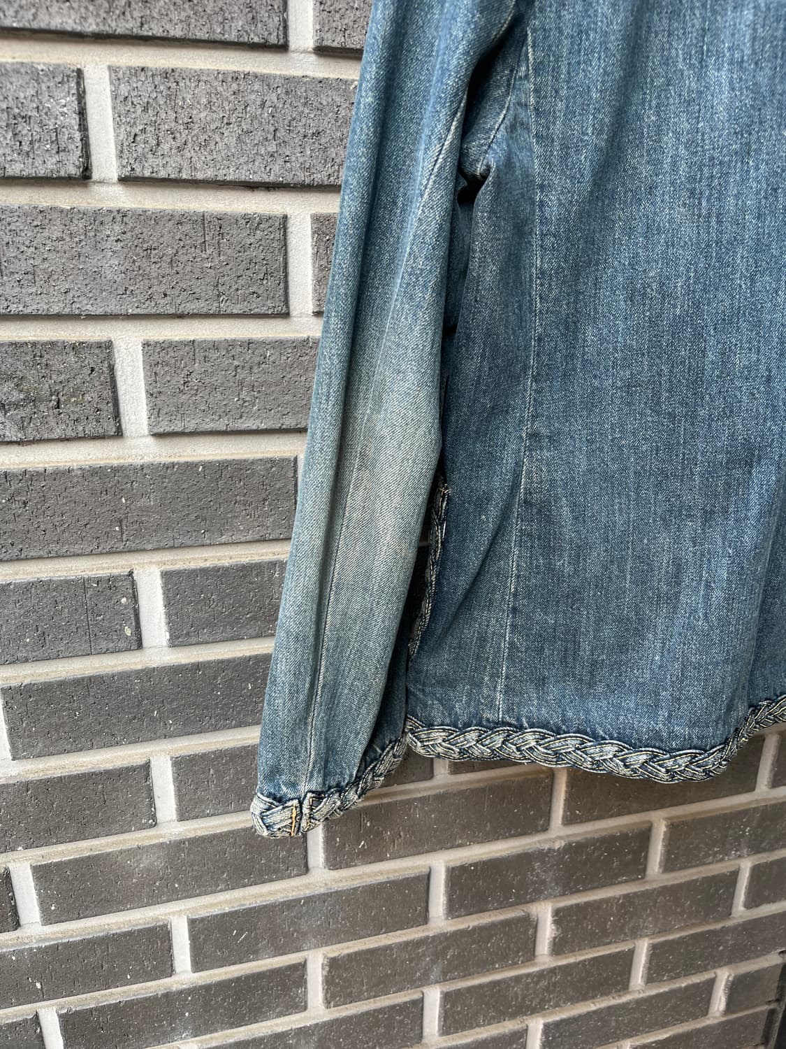 H.A.K 브레이디드 데님자켓 상품이미지9