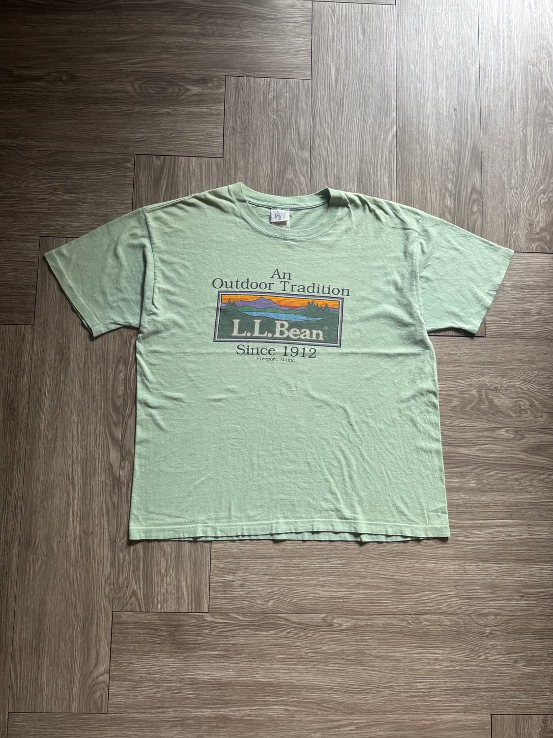 90s 엘엘빈 로고 티셔츠 상품이미지1
