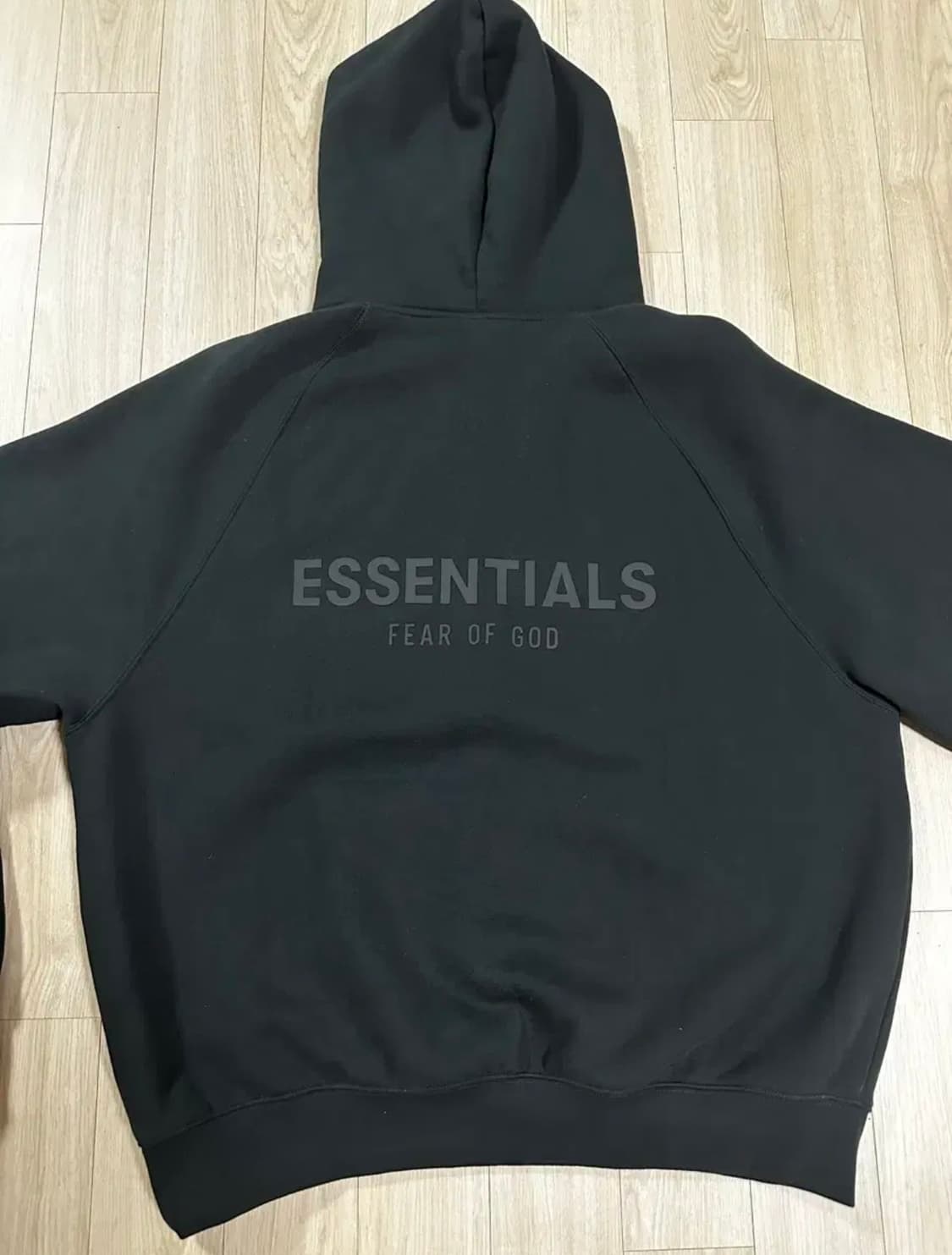 피어오브갓 에센셜 코어 후드티 블랙 M 상품이미지2
