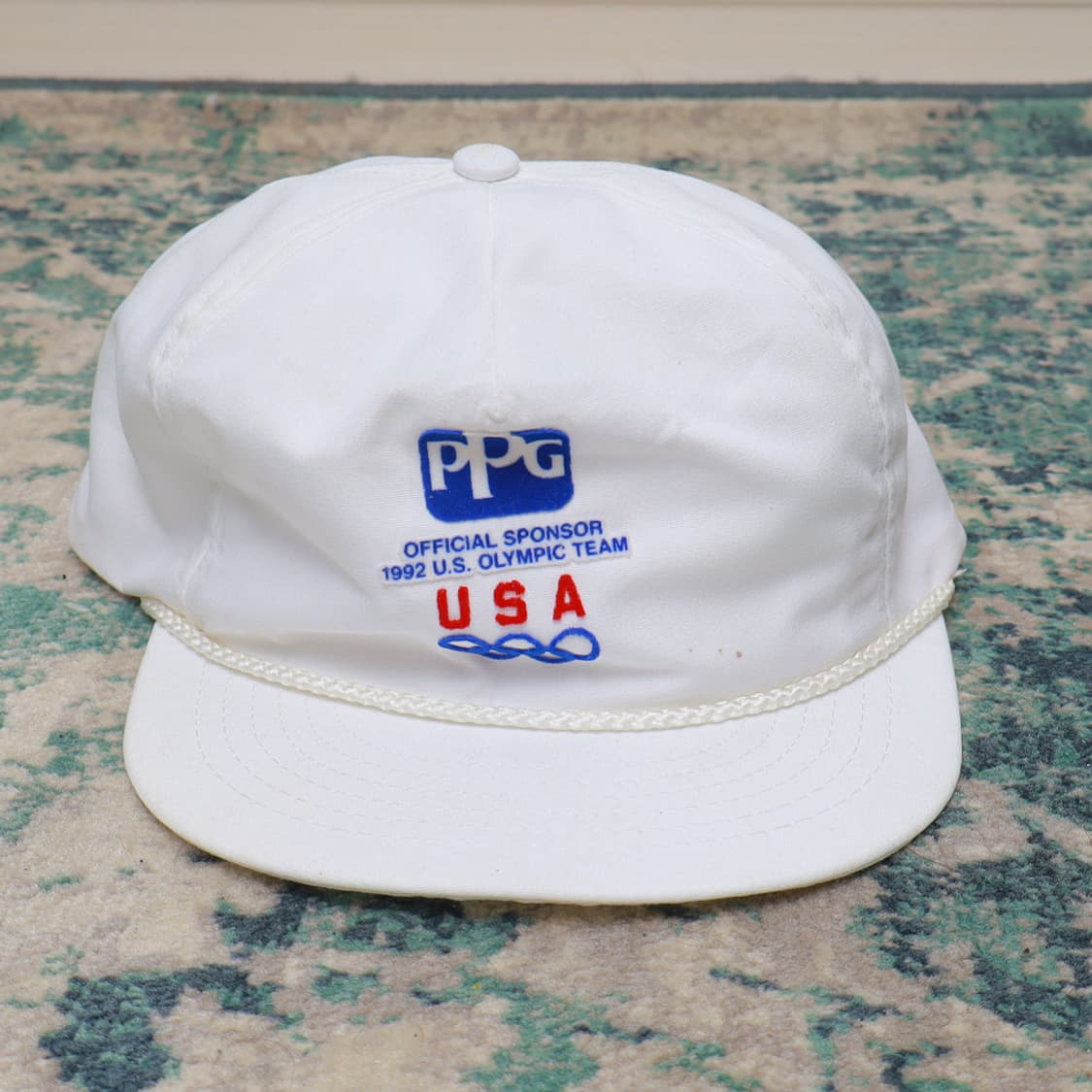 VTG 빈티지 모자 1992년 미국 올림픽 기념 스냅백 캡 상품이미지1