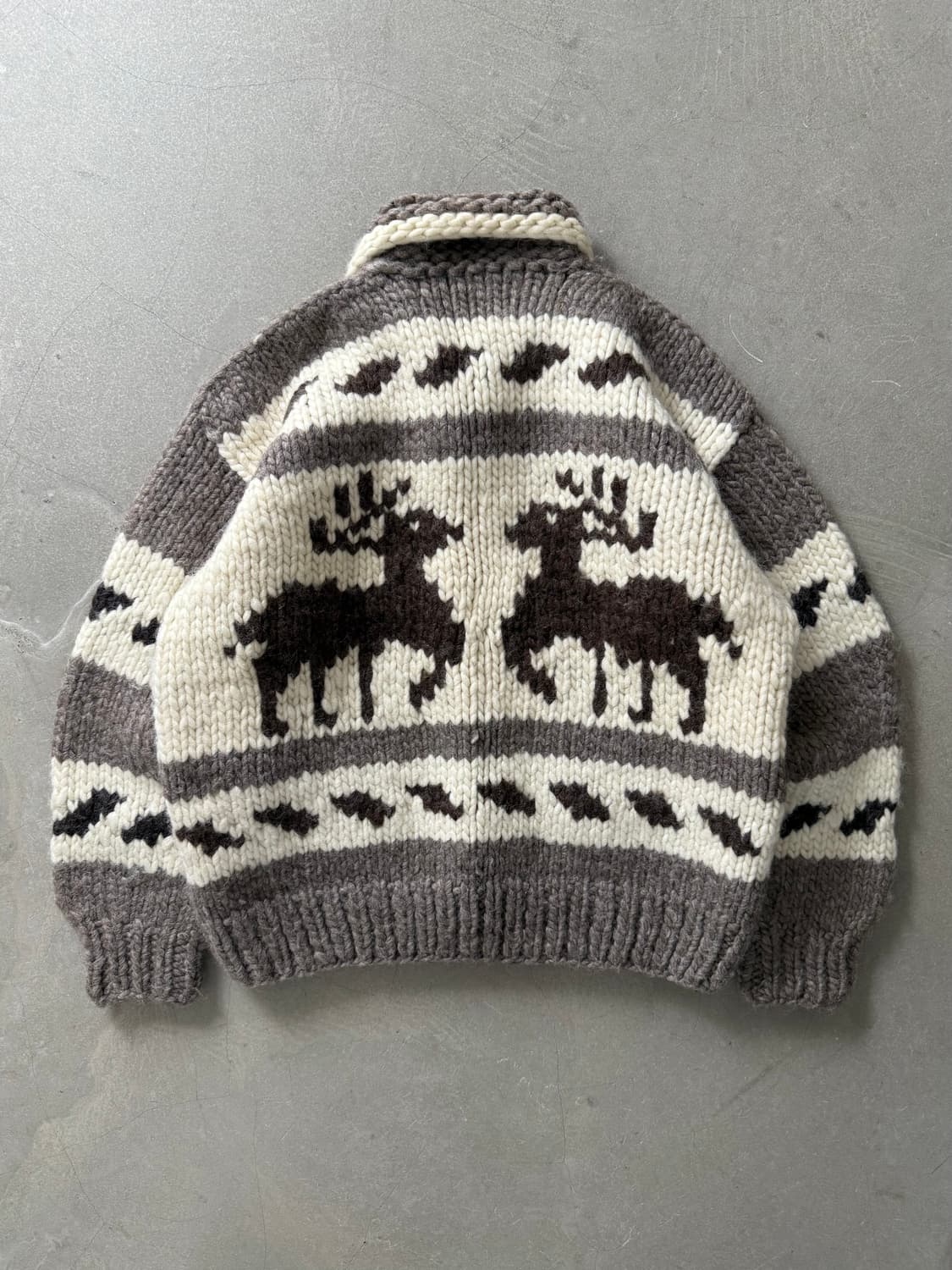 Kanata Cowichan Heavy Wool Cardigan  상품이미지4