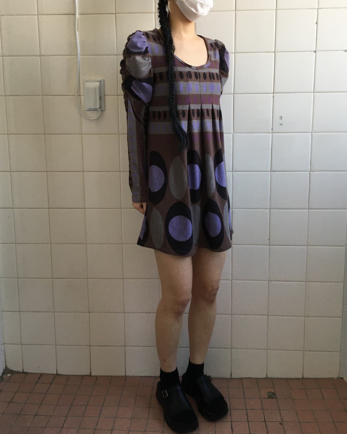 Puff pattern onepiece 상품이미지6