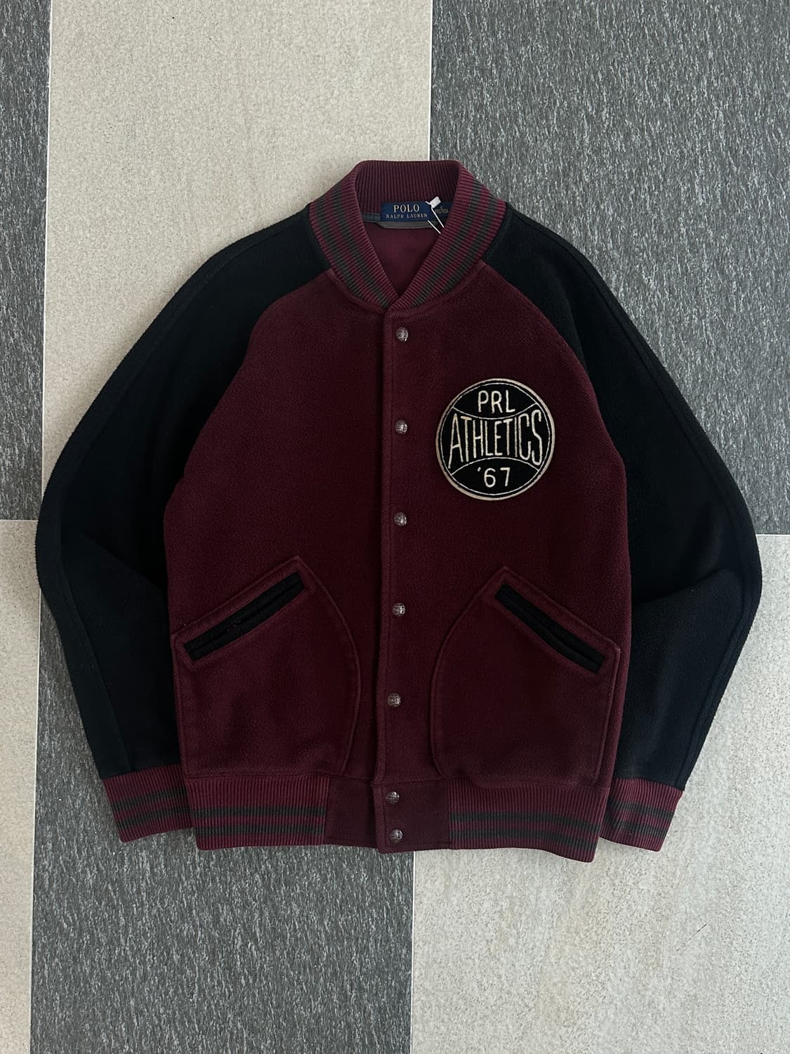 폴로 랄프로렌 아플리케 바시티 자켓  상품이미지4