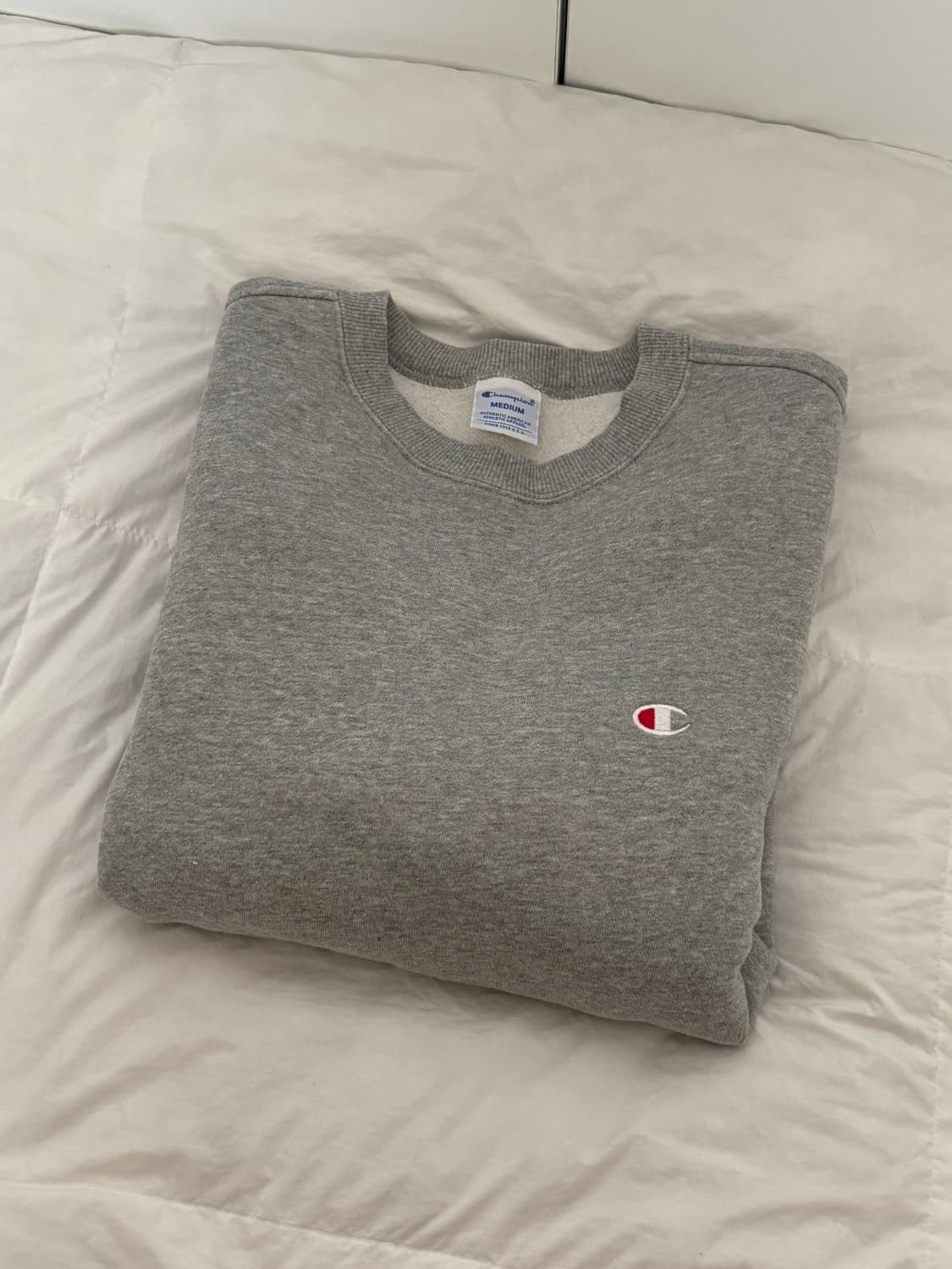 챔피온 맨투맨 그레이 상품이미지1