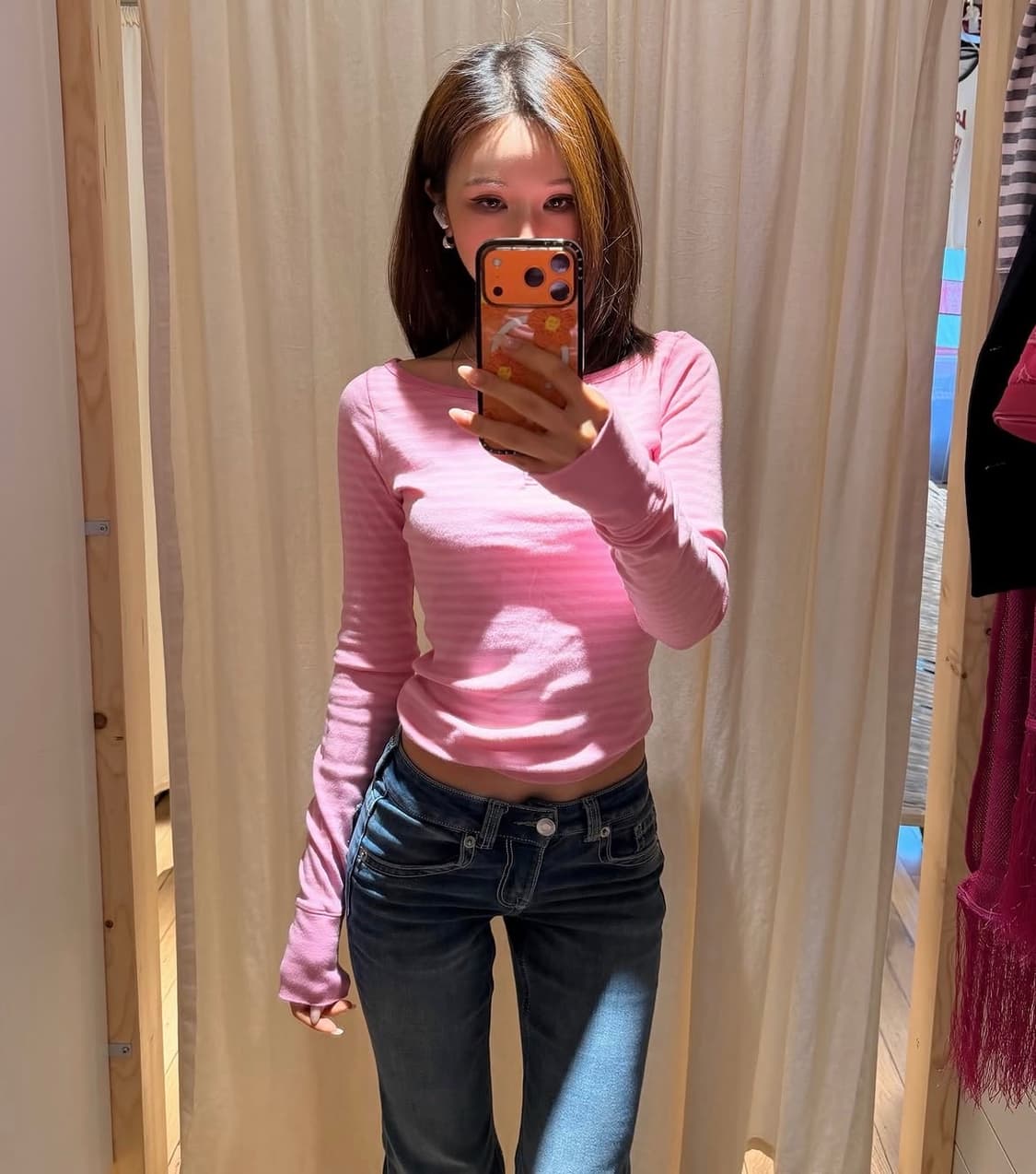 브랜디멜빌 핑크 탑 상품이미지1