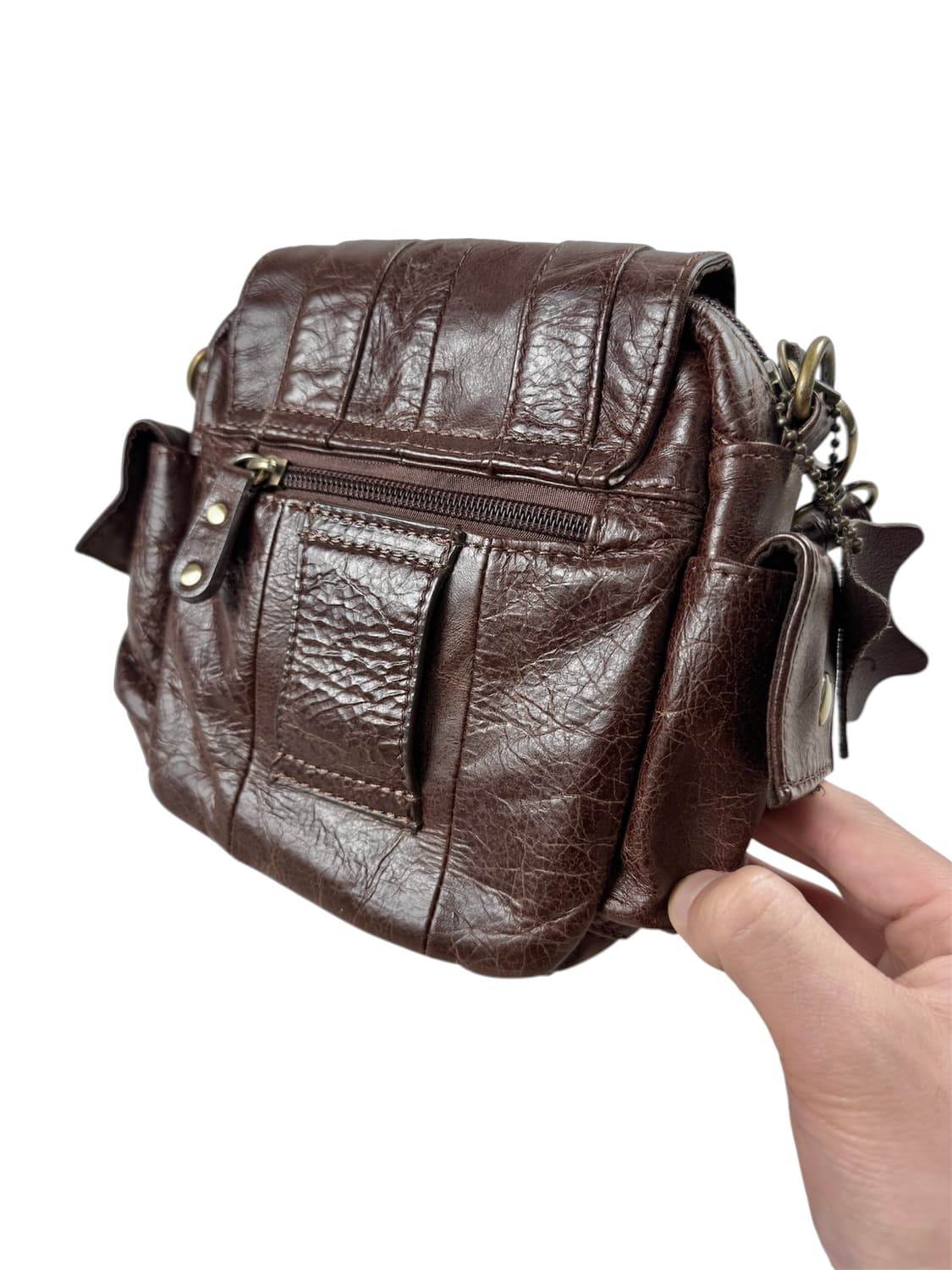 JPN 레더 미니 크로스백 상품이미지6