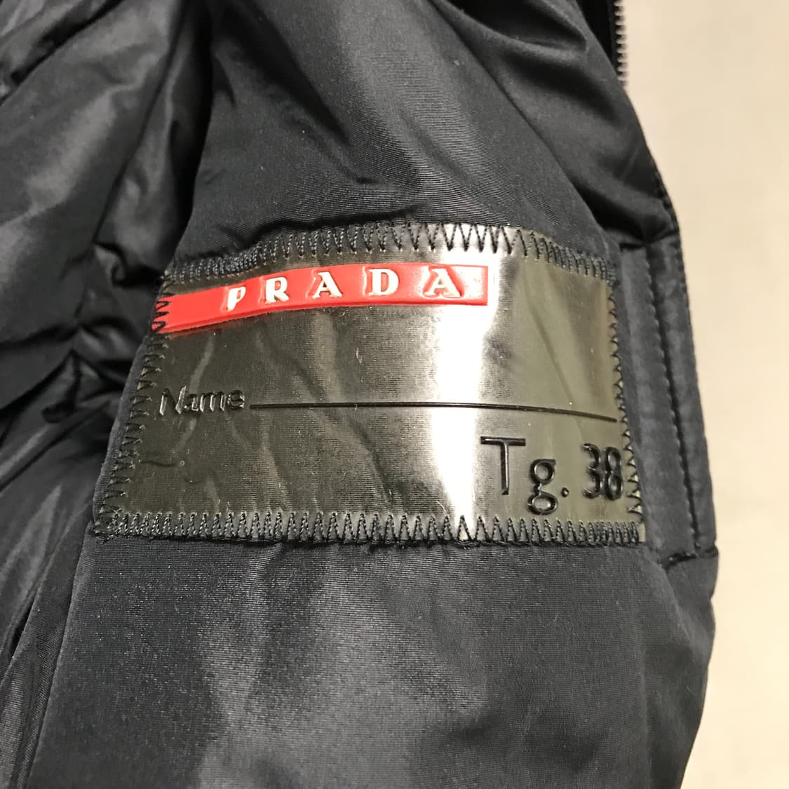 프라다 블랙 코트 38(W) 상품이미지6