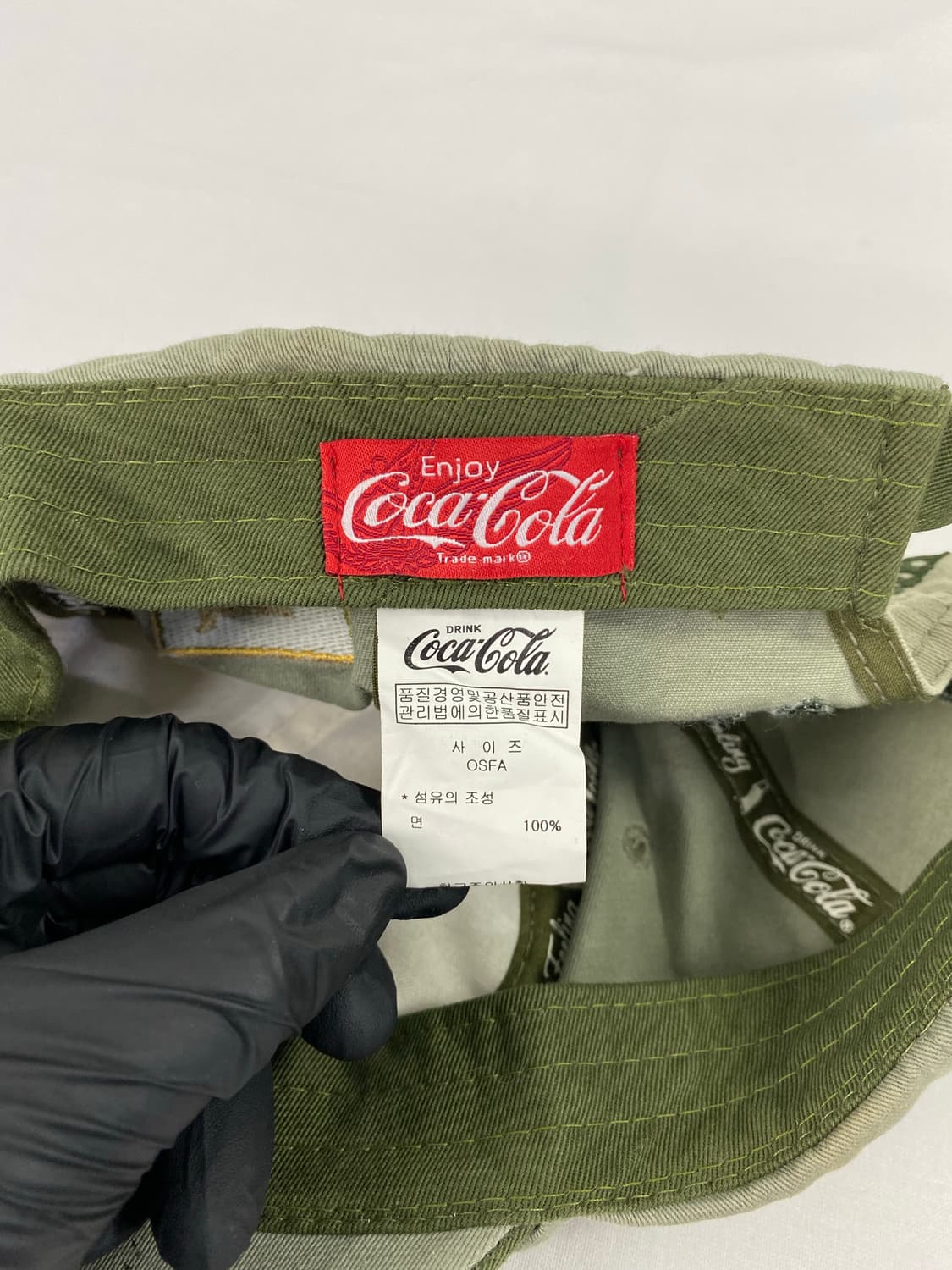 코카콜라 Coca Cola 빈티지 패치 볼캡 상품이미지6