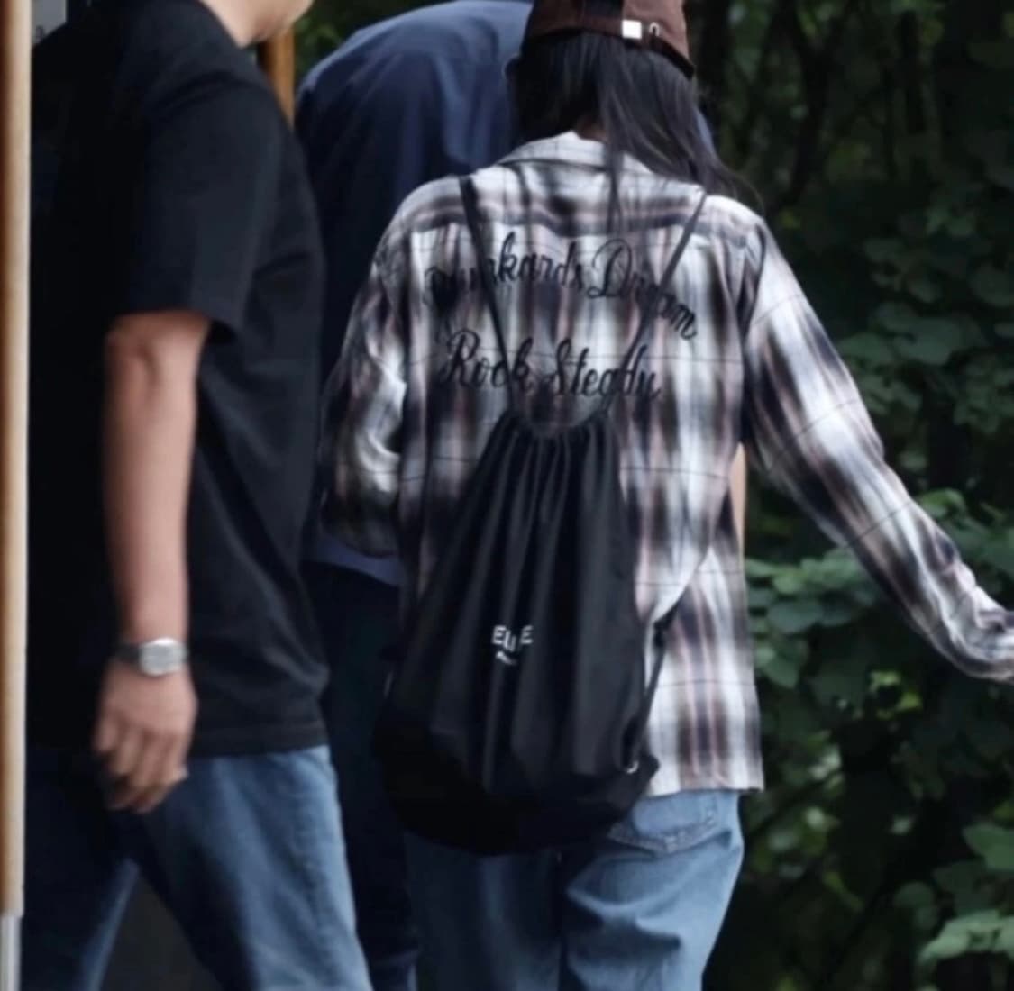 (김지원, 리사 착용)셀린느 스트링 백팩 스트링백 드로우스트링백 상품이미지4