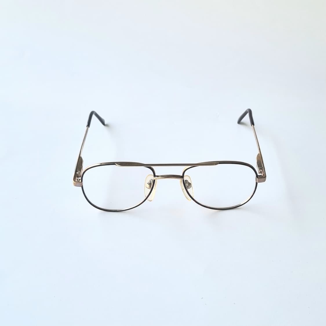 데드스탁 미니멀 긱시크 완성, 슬림 메탈 더블 브릿지 안경테 742 상품이미지2