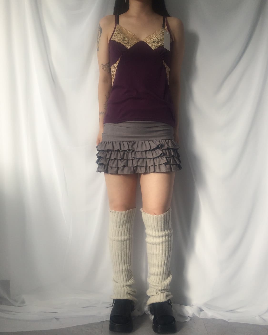 Lace point sleeveless 상품이미지5