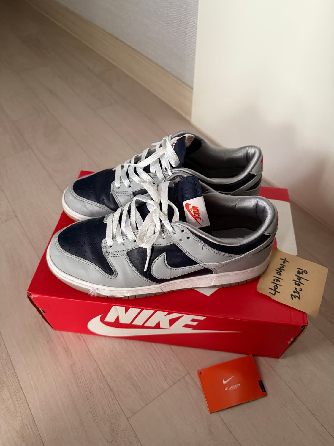 (W) 나이키 덩크 로우 SP 컬리지 네이비 상품이미지4