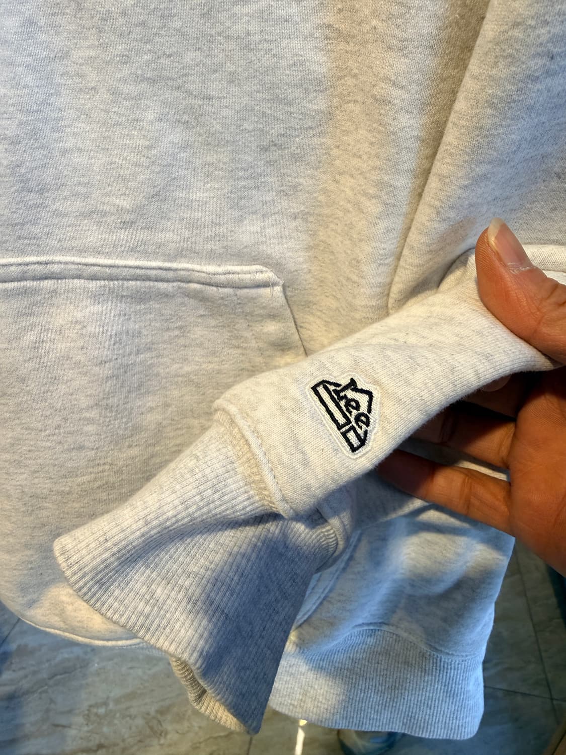 Lee 빅로고 빈티지 후드티 상품이미지5