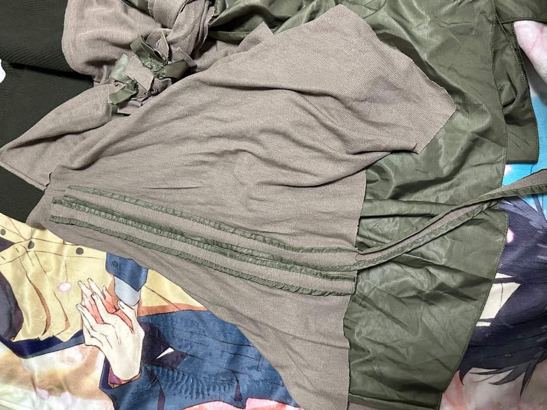 빈티지 레이어드 꽃 스커트 상품이미지3