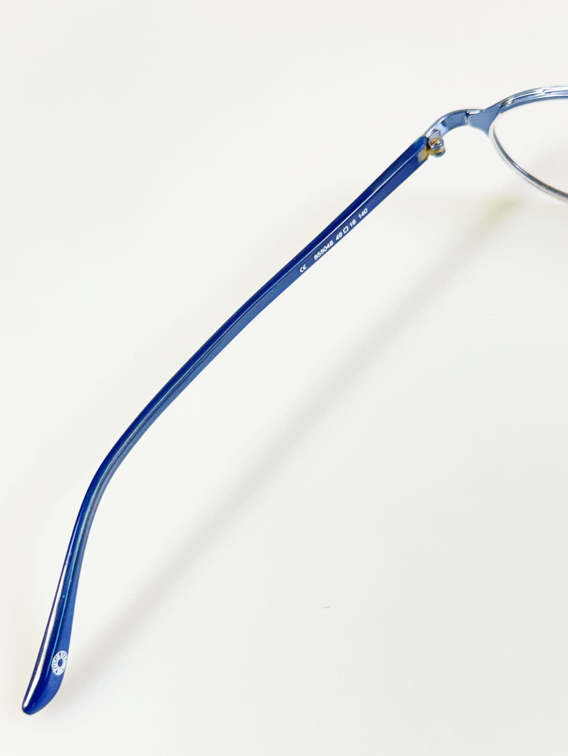 90s FUTIS 블루 슬림 오벌 메탈 빈티지 안경 상품이미지7