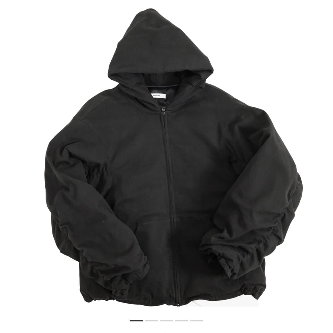 논노드 몰스킨 셔링 봄버 블랙(2) 상품이미지1