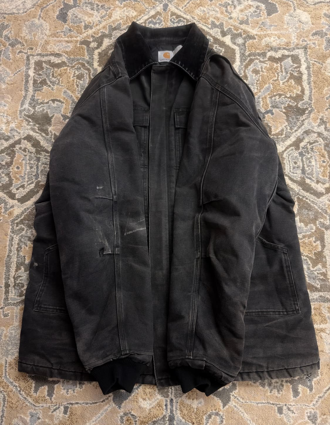 [칼하트] 오리지널 USA C03 챠콜 트래디셔널 코트 XLT 상품이미지4