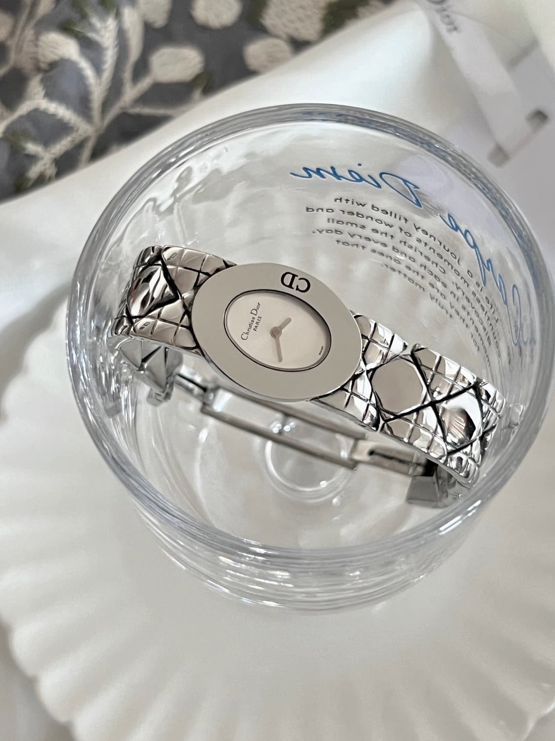 디올 까나쥬 패턴 브레이슬릿 시계 / 정품감정. 케어 상품이미지1