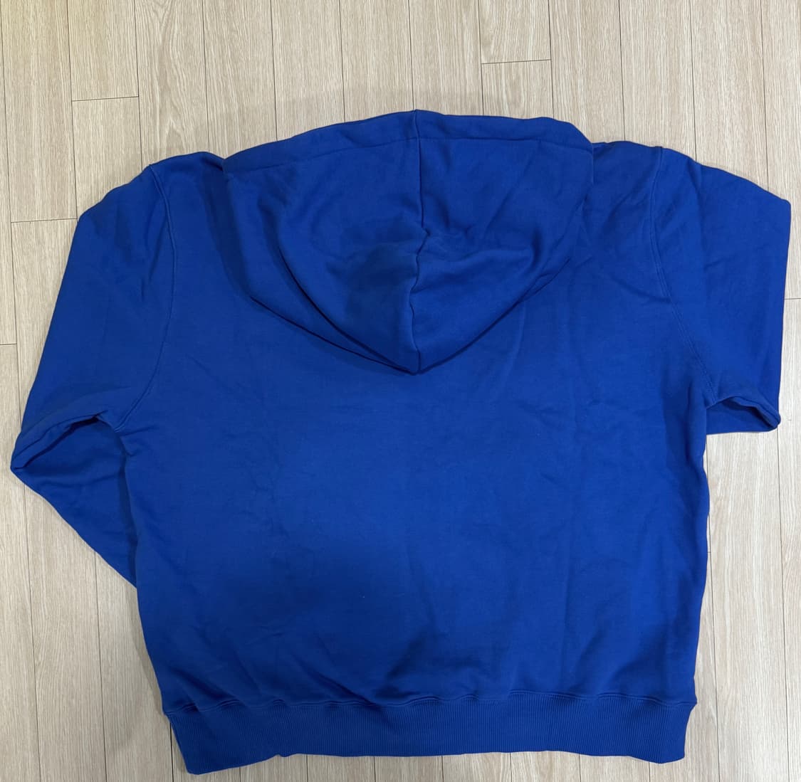 창모 LIBILLY 파란색 후드티 XXL 상품이미지2