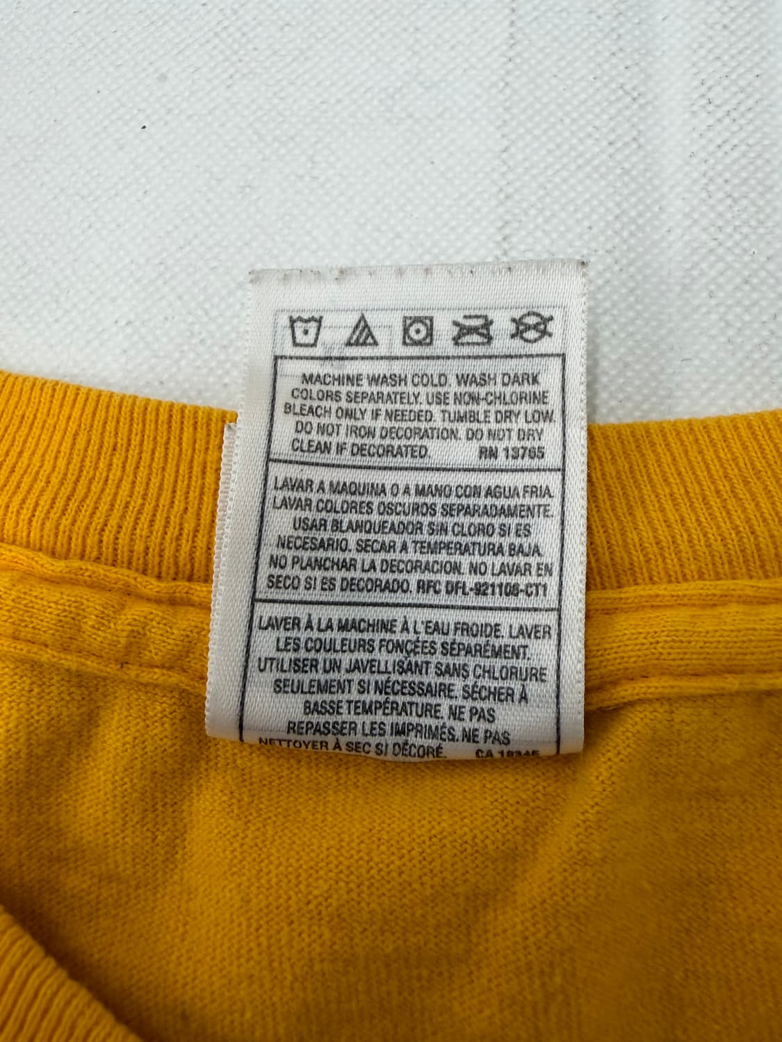 90s McDonald's Tee (yellow) 상품이미지4