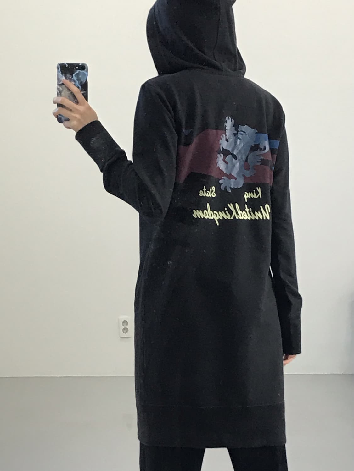 Jpn Y2k Midi Hoodie Onepiece 상품이미지3