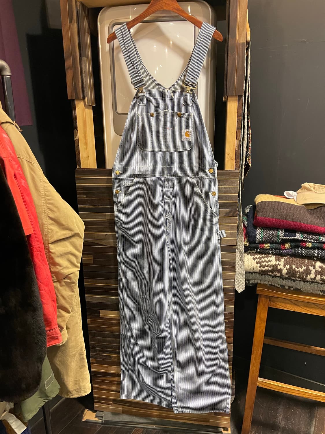 칼하트 히코리 오버롤 상품이미지2