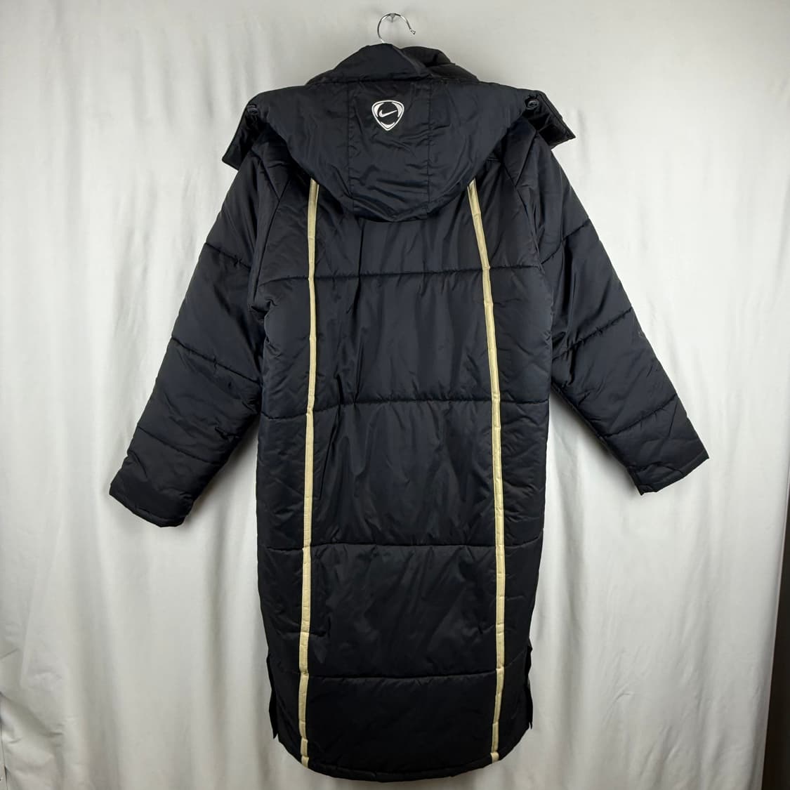 (무료배송)M) 나이키 올드스쿨 토탈90 누빔 패딩 벤치코트 블랙 상품이미지6