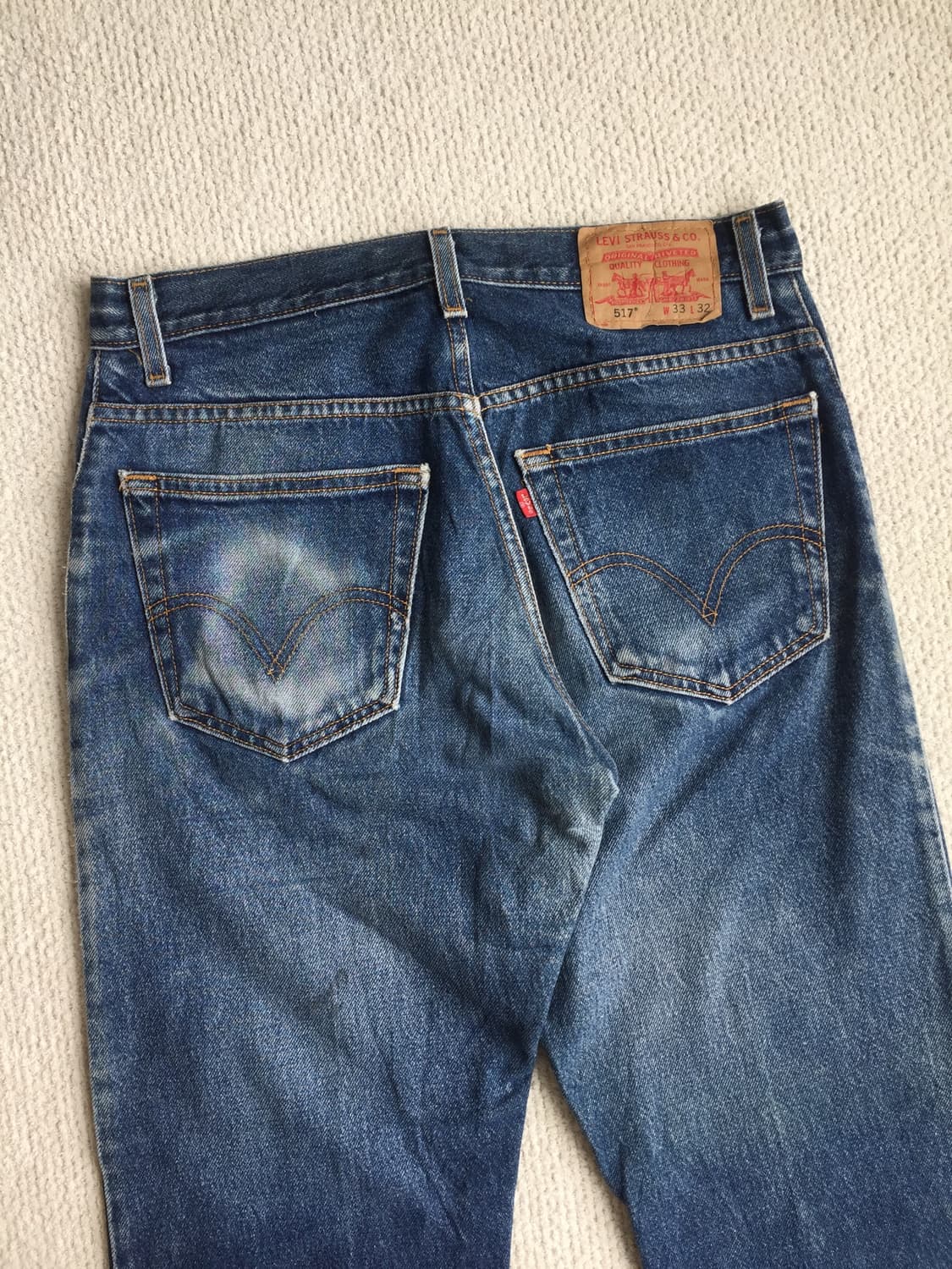 00‘s levis 리바이스 517 부츠컷 데님 굿사이즈 굿에이징 상품이미지6