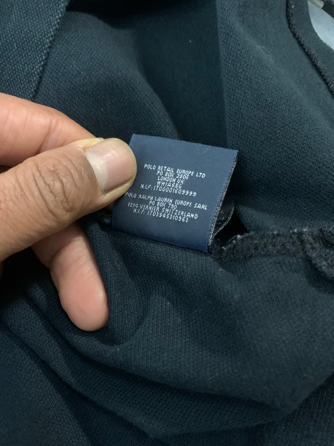 폴로 랄프로렌 빅포니 긴팔 카라티 네이비 16-18 세 상품이미지7