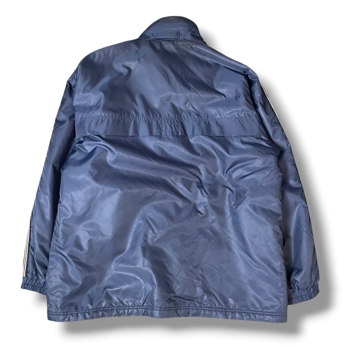 아식스 미니로고 90s 올드스쿨 네이비 후드 패딩 바람막이 상품이미지2