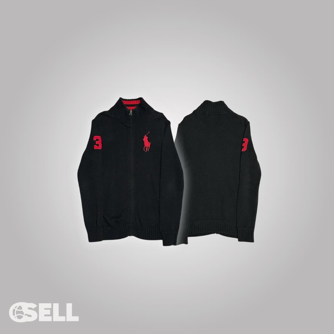폴로 빅포니 니트집업 상품이미지2