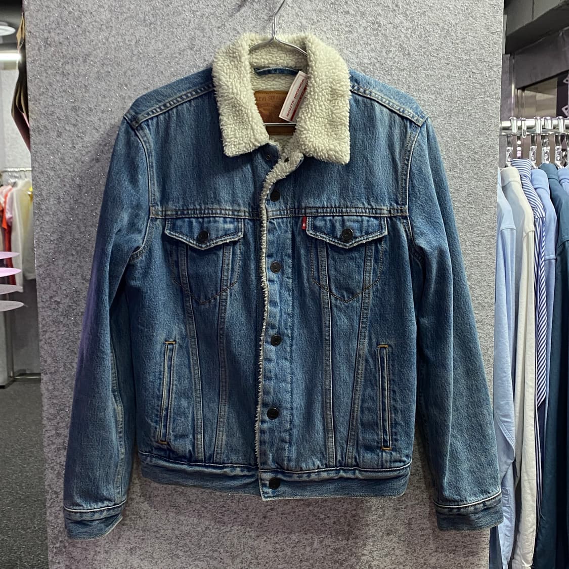 리바이스 레드 탭 양털 데님 자켓 B3098 상품이미지2