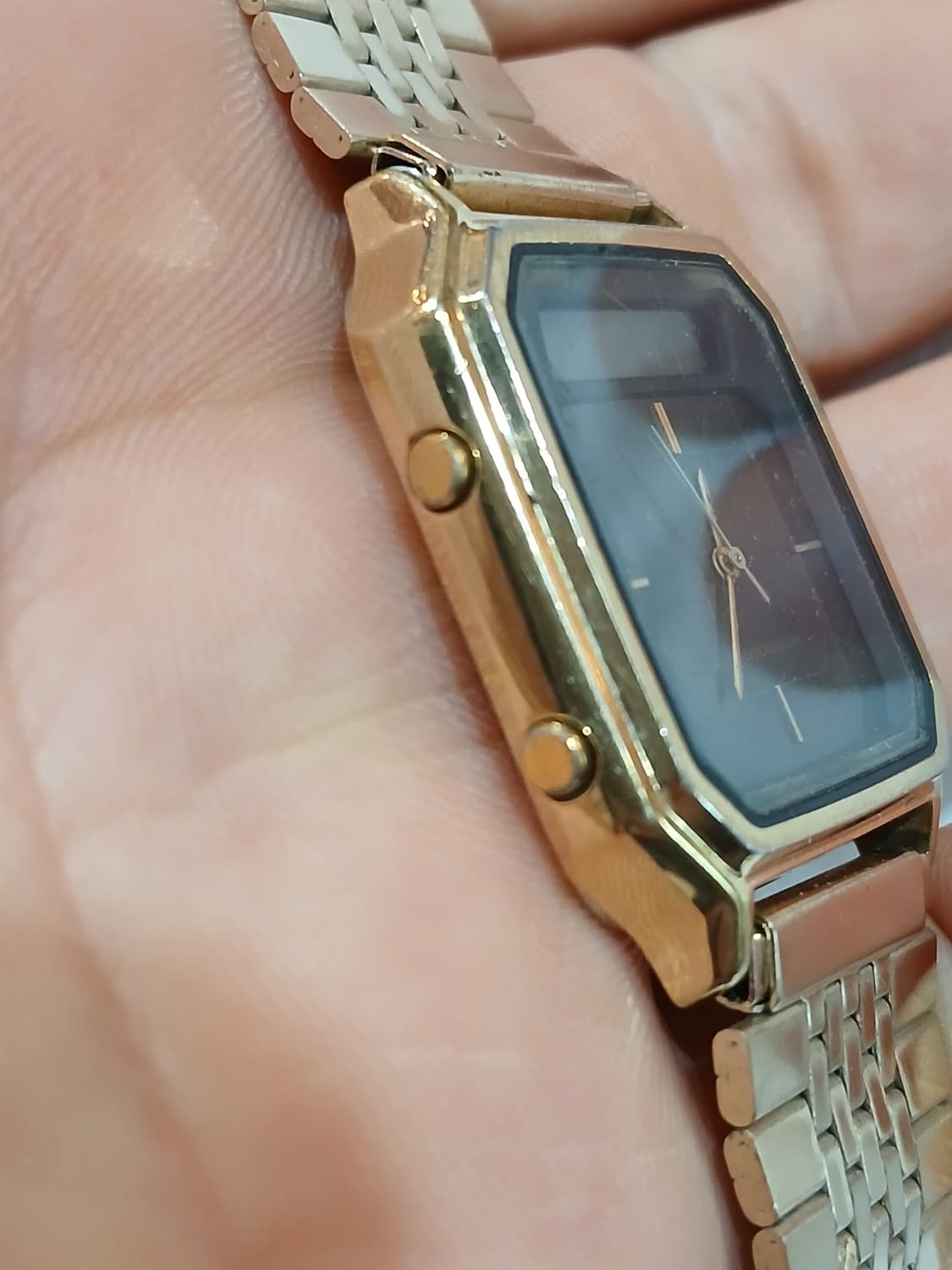 80s 빈티지 세이코 아나디지 쿼츠 시계 상품이미지5