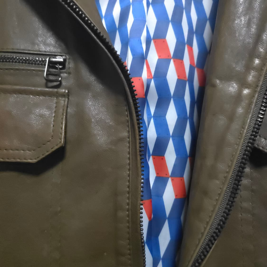 천연 양가죽 자켓 the studio K 남성 가죽자켓 100 상품이미지3