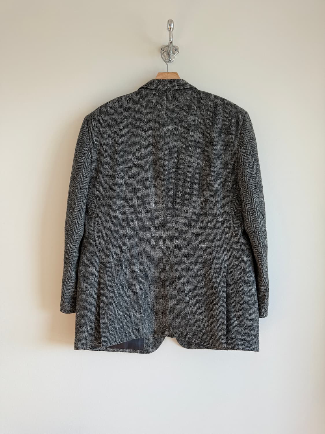 Pre owned 울 헤링본 트위드 자켓 상품이미지4