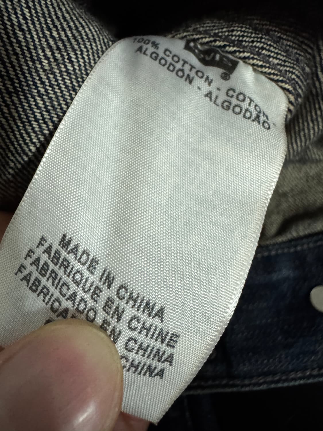 여성 리바이스 파시티블리 슈페리어 트러커 크롭 데님 자켓 Xs ~ s 상품이미지4