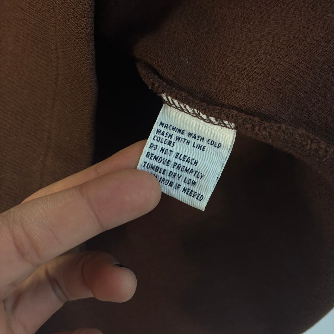 Polo  폴로 랄프로렌 자수 코튼 브라운 반집업 스웨터  상품이미지5