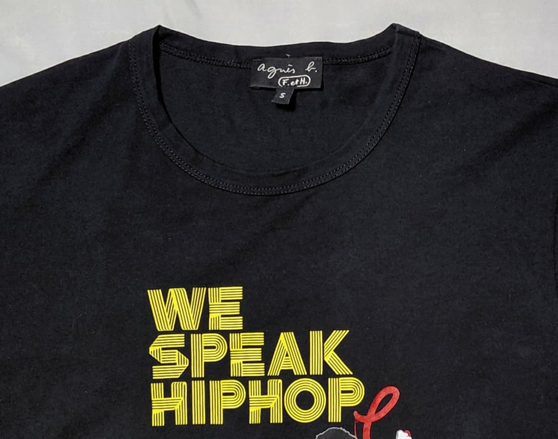 [S] agnes b. "WE SPEAK HIP HOP" 아티스트 골라보 상품이미지2