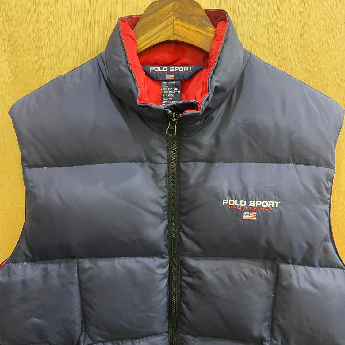 90's POLO SPORT 다운 베스트 상품이미지4